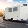   اتاق فروشگاه سیار شرکت ماموت - پارتاک دیزل سپهر - partakdiesel