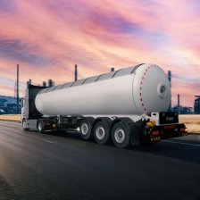 تریلی حمل گاز مایع LPG ماموت - پارتاک دیزل سپهر - partakdiesel